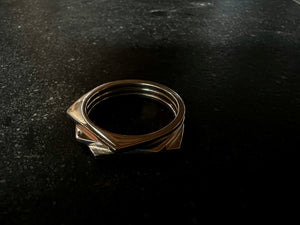 Triple Stack Signet Ring