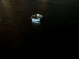 Triple Stack Signet Ring